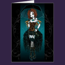 Samara Steampunk Cybergoth Fairy Card cards