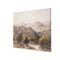Samaria, engraved by Jean Jacottet canvas prints