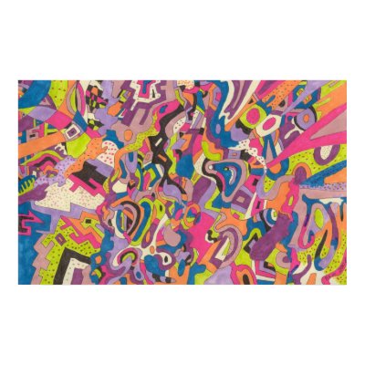 Samba, abstract poster by RLMdesignes