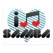 Samba fan post cards