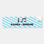 Samba - Reggaie fan Bumper Sticker