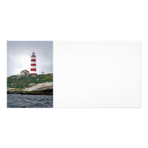 Sambro Island Lighthouse Custom Photo Card