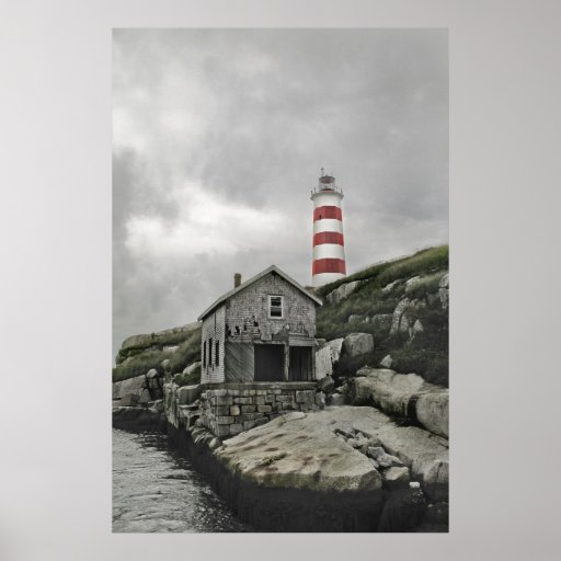 Sambro Light -- North America's Oldest Lighthouse Print