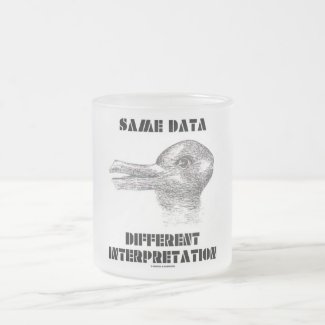 Same Data Different Interpretation (Duck Rabbit) Mugs