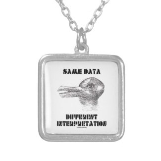 Same Data Different Interpretation (Duck Rabbit) Jewelry
