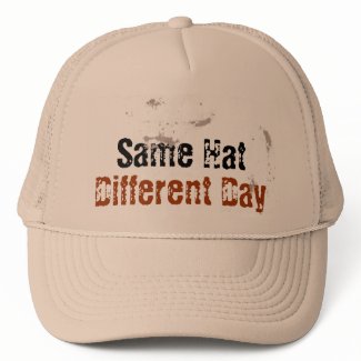Same Hat, Different Day hat