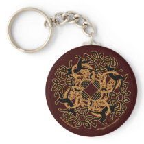 Samhain Celtic cats knotwork key chains keychains