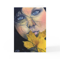 Samhain fairy beauty Card