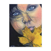 Samhain fairy beauty Postcard