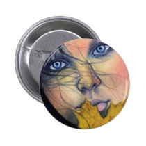 Samhain fairy button Button buttons