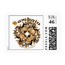 Samhain II Celtic Zoomorphic Postage postage