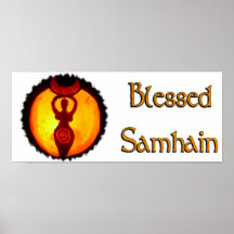 Samhain Jack-o-Lantern Poster
