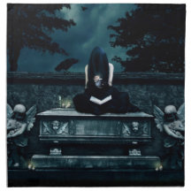 Samhain Ritual American MoJo Napkins