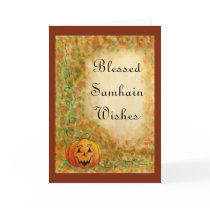 Samhain Wishes Card-Customize