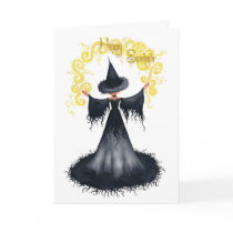 Samhain Witch Greeting Card