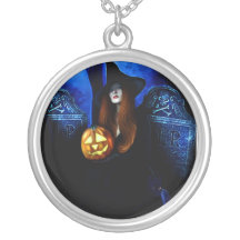 Samhain Witch Necklace