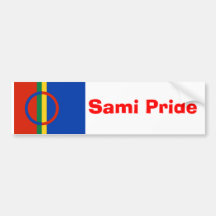 Sami Pride Bumper Sticker