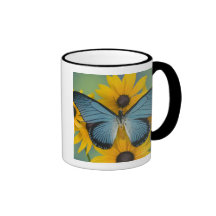 Sammamish Washington Photograph of Butterfly 22 Coffee Mug