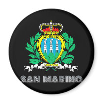 Sammarinese Emblem Magnet