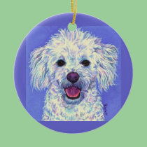 "Sammy" Bichon Poodle - Ornament ornaments