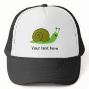 Sammy the Green Garden Snail Hat