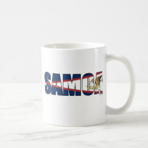 Samoa (American Samoa Flag) mugs