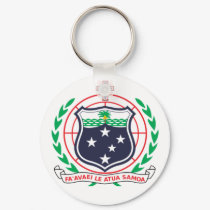 Samoa Coat of Arms keychains