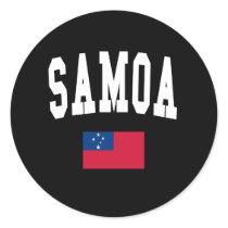 Samoa College Style stickers