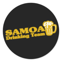 Samoa Drinking Team stickers