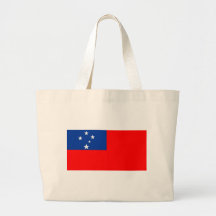 Samoa flag bag