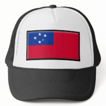 Samoa Flag hats by jacinto888 Samoa Flag hats