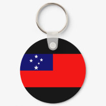 Samoa Flag keychains
