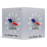 Samoa Flag Map 2.0 binders