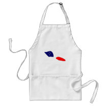Samoa flag map aprons