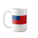 Samoa Flag Map Classic Mug