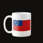 Samoa Flag Map Classic Mug