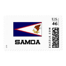 Samoa Flag postage