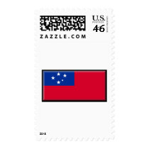 Samoa Flag postage