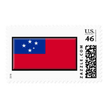 Samoa Flag postage
