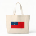 Samoa Flag Tote Bag