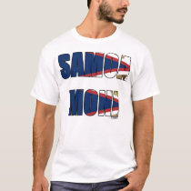 Samoa Moni (American Samoa Flag) t-shirts