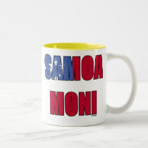Samoa Moni (Samoa Flag) mugs