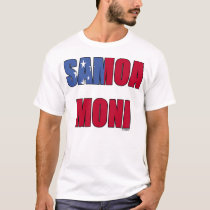 Samoa Moni (Samoa Flag) t-shirts by choohoo Samoa Moni (Samoa Flag) t-shirts