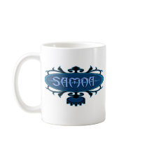 Samoa Surf Ava (Blue) mugs