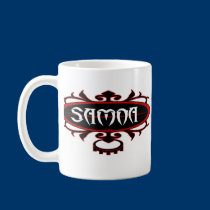 Samoa Surf Ava (Red/Black) mugs