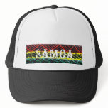 samoa tatoo mesh hat