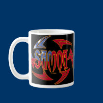 Samoa Tribal Black 2 mugs