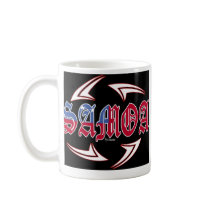 Samoa Tribal Black 3 mugs