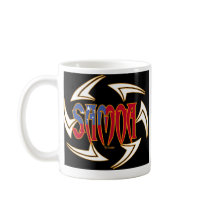 Samoa Tribal Black mugs