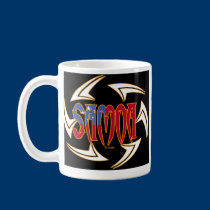 Samoa Tribal Black mugs